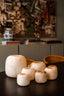 Waxinelichthouder Alabaster XXL White